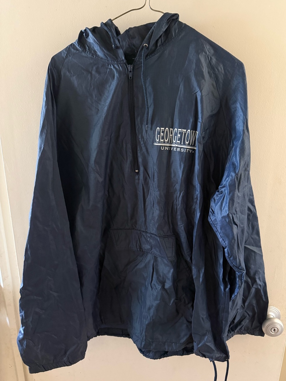 Georgetown University Vintage 90s Windbreaker